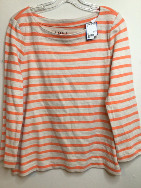 Womens Size M Loft Stripe Shirt