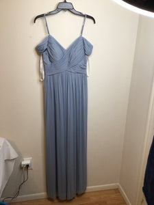 Azazie Bridesmaid Dress size A6 Color Dusty Blue