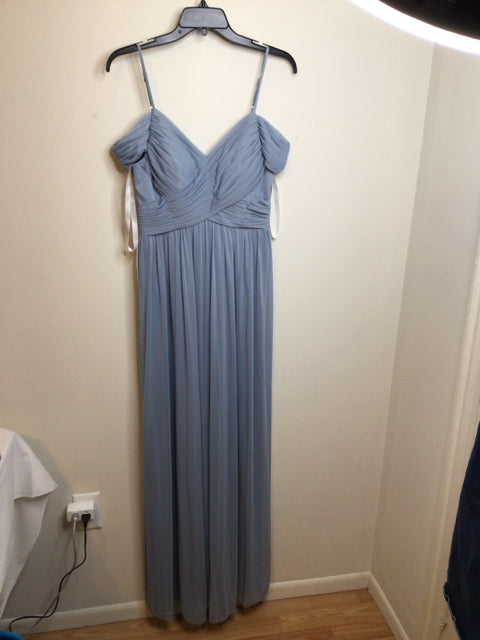 Azazie Bridesmaid Dress size A6 Color Dusty Blue snipsonline Azazie Bridesmaid Dress size A6 Color Dusty Blue snipsonline