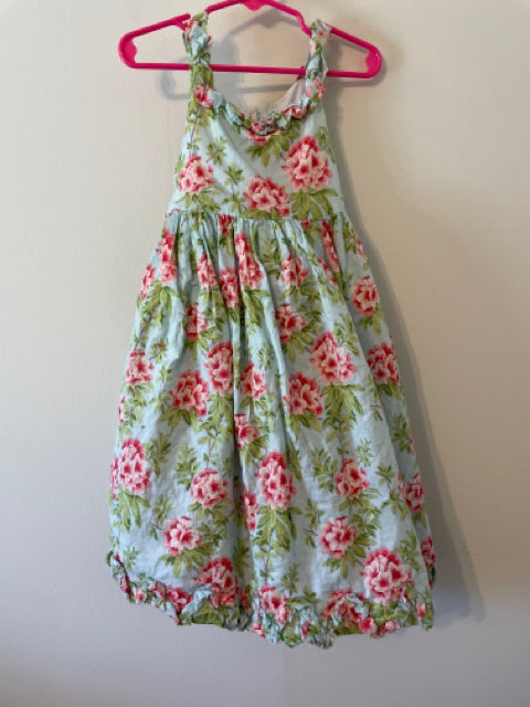 Girls Size 5 Laura Ashley Floral Dress