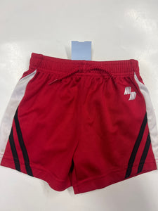 Boys size 18-24 mos TCP red white and black active  Shorts