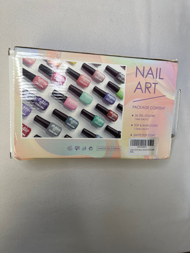 Gellen Gel Nail Polish Kit - 36 Colors, Top & Base Coat - Matte Top Coat