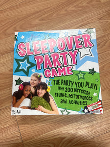 Sleepover Party Game