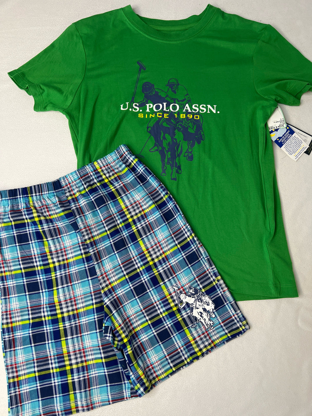 Boys 10/12 US Polo Assn Pajamas BNWT