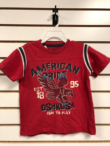 boys 4 OshKosh  free to play Shirt