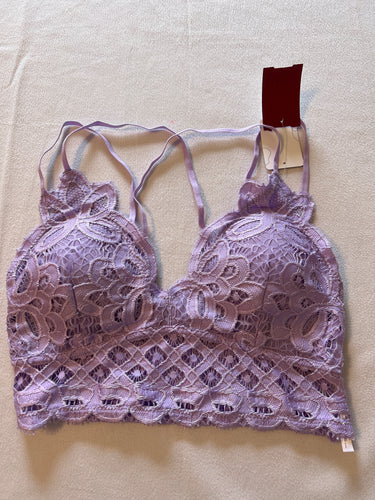 Bralette large lavender