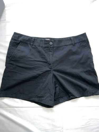 Womens Size 16 Loft Black Shorts