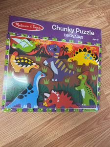 M&D Dinosaur Chunky Puzzle