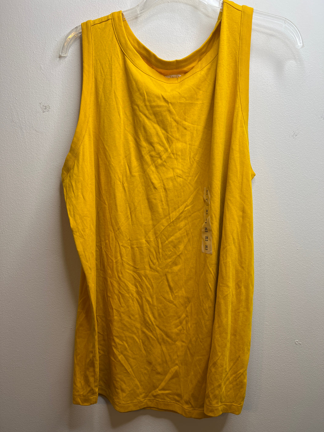 Womens Size 3X old navy Yellow Tank