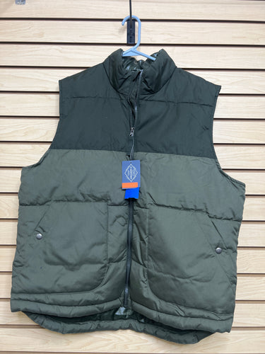 Mens Size L St. Johns Bay Hunter Green Vest