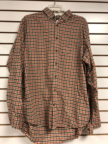 mens Size L tall eddie bauer flannel  shirt