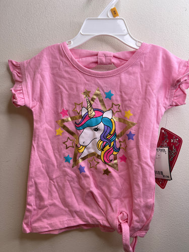 Girls 12 Months Unicorn Star Shirt