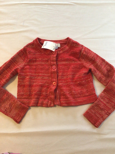 Girls size 4/5 red and gold button up Shirt