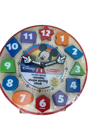 Mickey Shape Sorting Clock