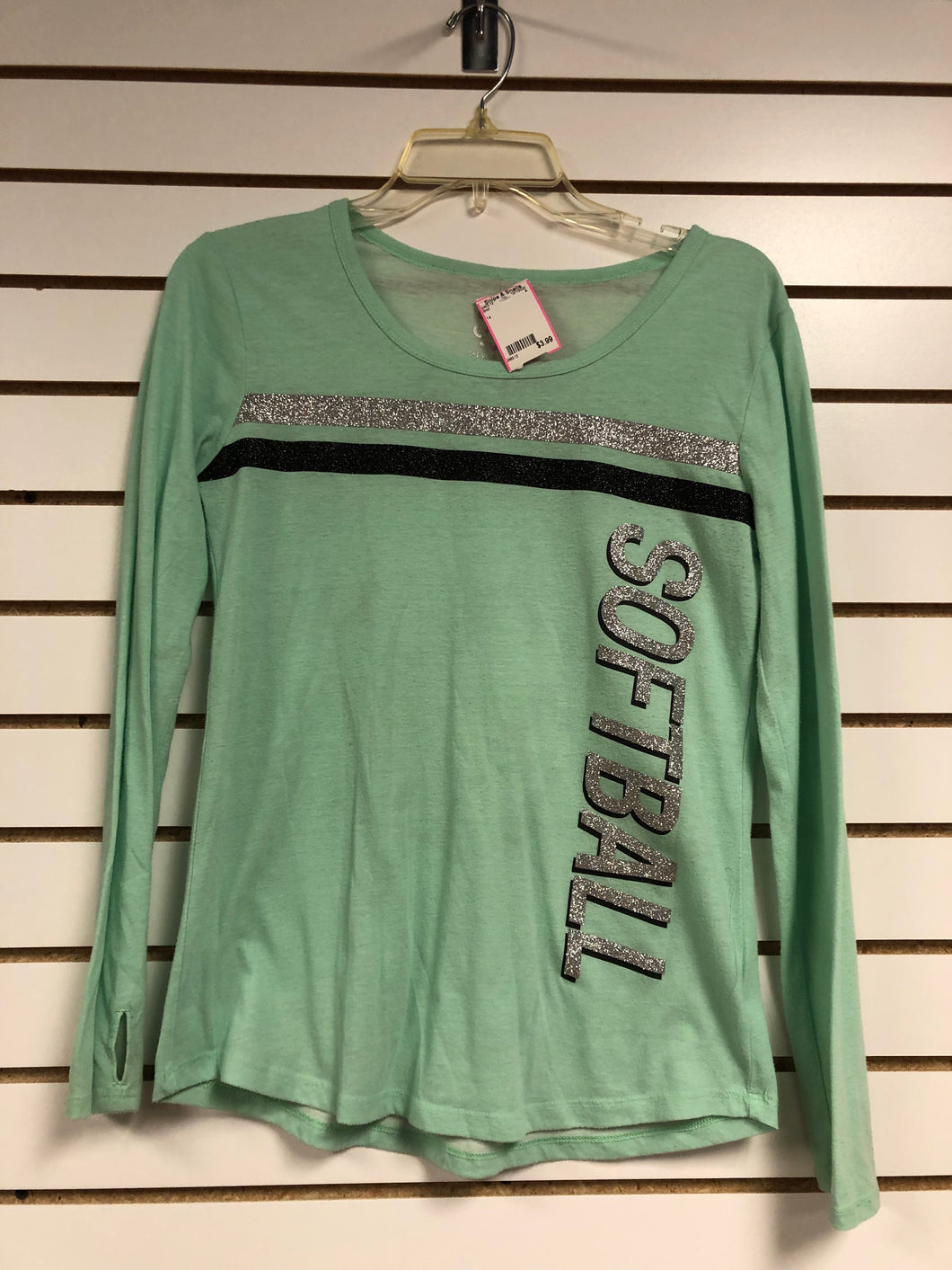 Girls 14 Justice Softball Shirt